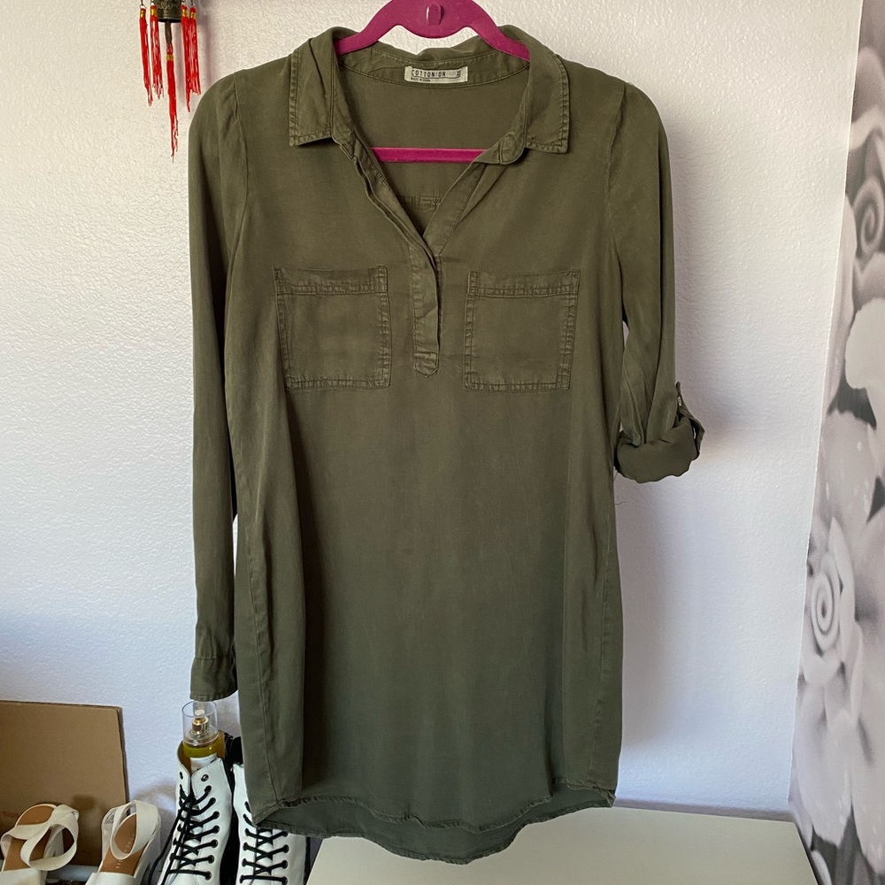 Green Cotton On dress